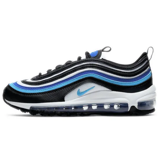 Nike Air Max 97 Black Hyper Blue Oracle Aqua GS