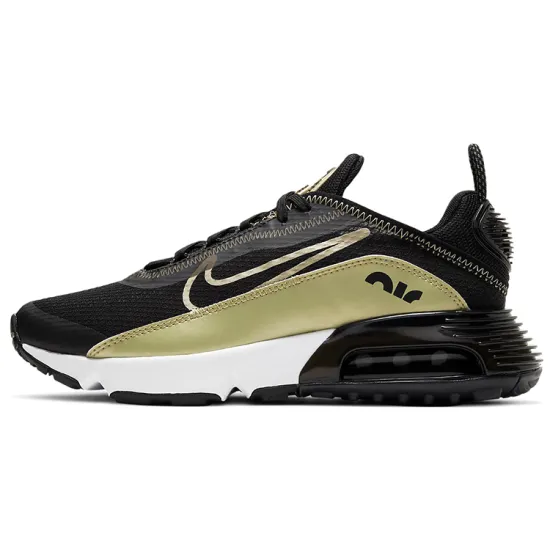 Nike Air Max 2090 Black Metallic Gold Star GS