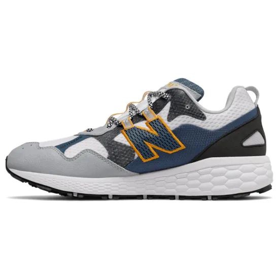 New Balance Running Shoes Men Low-top Gray/Blue
