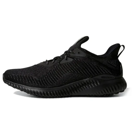 Adidas AlphaBounce Running Shoes Men Low-top Black