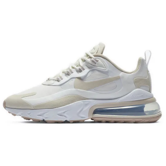 Nike Air Max 270 React Summit White Orewood Brown Women's