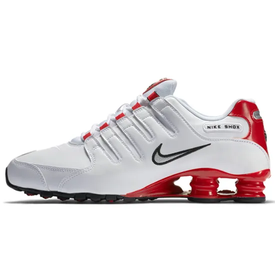 Nike Shox Nz White University Red