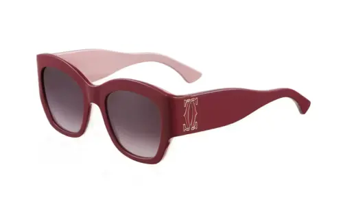 cat-eye-frame tinted sunglasses