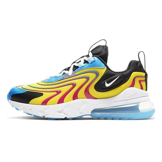 Nike Air Max 270 React Yellow Red GS