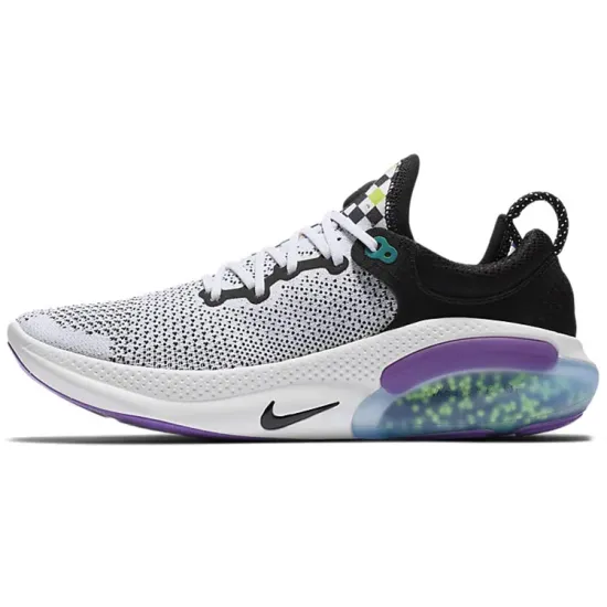 Nike Joyride Run Flyknit Summit White Black Purple Women's