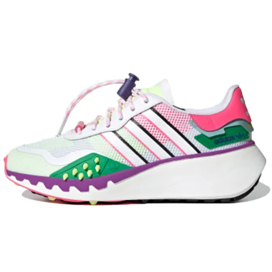 Adidas Originals Choigo Running Shoes Women's Low-top White/pink/green/blue
