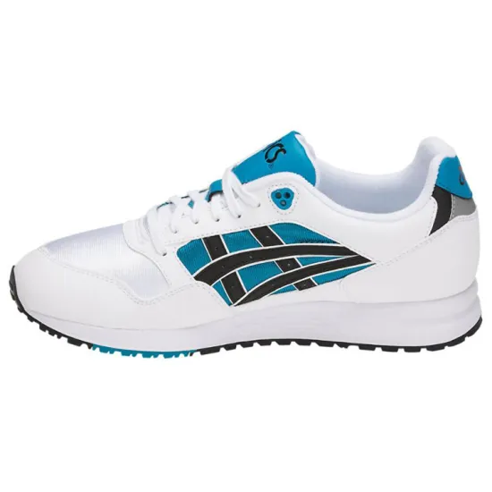 Asics Gelsaga Running Shoes Unisex Low-top White/navy/black