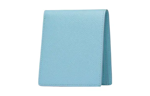 Maison Margiela Grain Calfskin Wallet Men's Light Blue