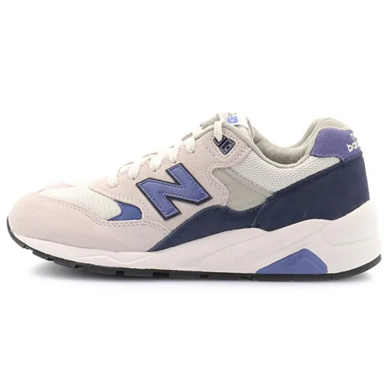 New Balance NB 580 Running Shoes Unisex Low-top Beige/ Blue