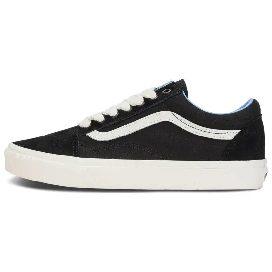 Old Skool Vans 'Oversized Lace   Black Light Blue'