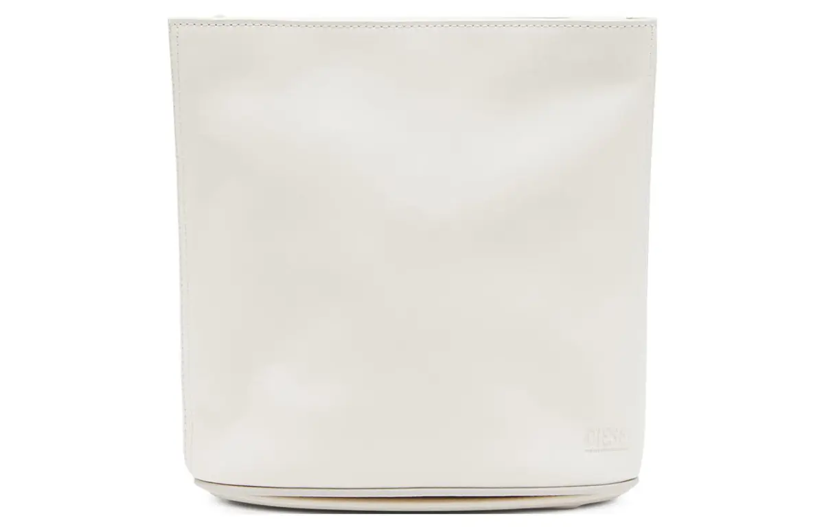 DIESEL Cow Leather Handbag Regular Women's White