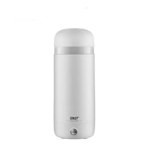 SAST/Xianke electric hot water cup SM-3001 portable water cup for home travel and office use 304 stainless steel small kettle