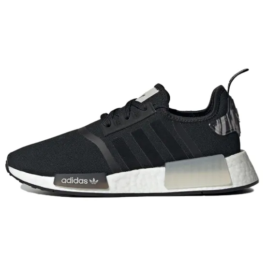 Adidas Originals Nmd R1 Core Black White Marble Women's