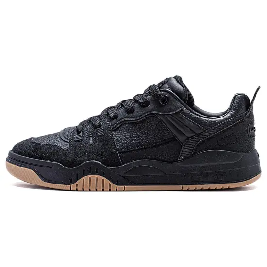 LiNing Jiang Yue Wear resistant And Lightweight Low Top Skateboard Shoes Men's Black