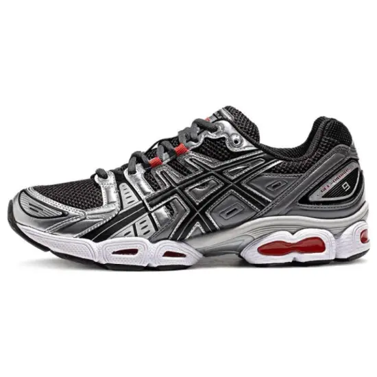 Asics Gel Nimbus 9 Graphite Grey Red