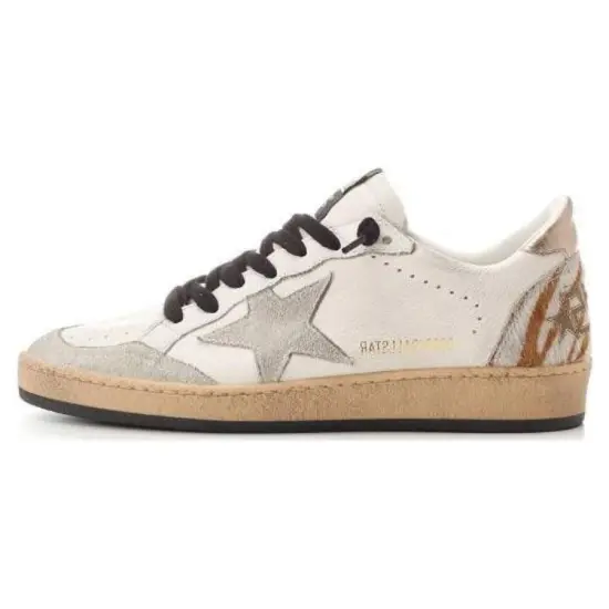 Golden Goose Ball Star Leather Sneakers