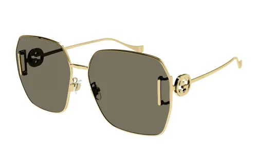GUCCI Eyewear Geometric Frame Sunglasses