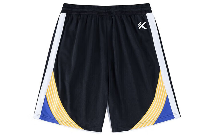 ANTA Basketball Collection Basketball Shorts Men’s Black Moderate Straight Fit Pants