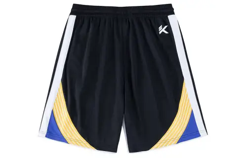 ANTA Basketball Collection Basketball Shorts Men's Black Moderate Straight Fit Pants