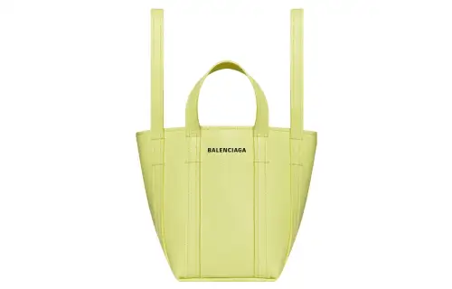 Balenciaga Everyday Cow Leather Tote Bag, Shopping Bag, Shoulder Bag, Crossbody Bag, Handbag Extra Small Women's Yellow