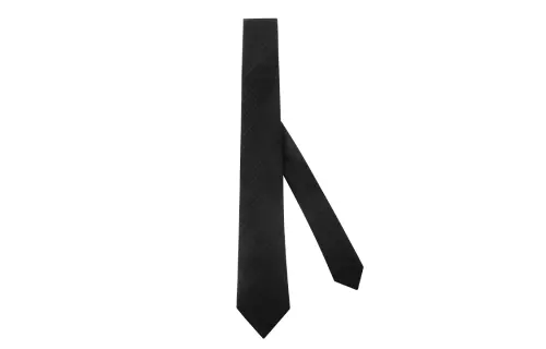 HERMES New H Jacquard Silk Ties Men's