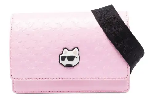 KARL LAGERFELD / Karl Lagerfeld Jeans Polyurethane Shoulder Bag, Crossbody Bag Kids' Pink