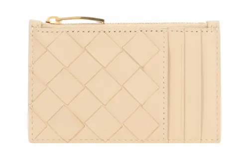 Bottega Veneta Intrecciato Zipped Cardholder