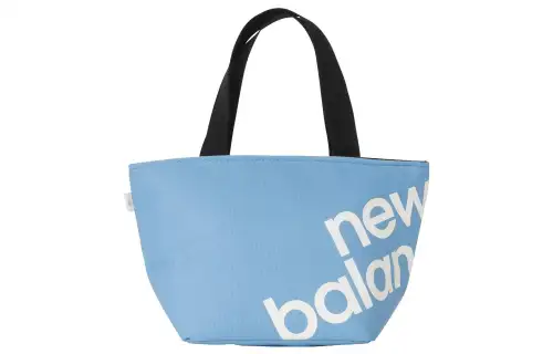 New Balance Polyester Tote Bag, Shopping Bag, Handbag Regular Unisex Blue