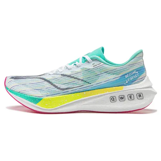 LINING Feidian 3 Challenger Running Shoes Men Low-Top Standard White