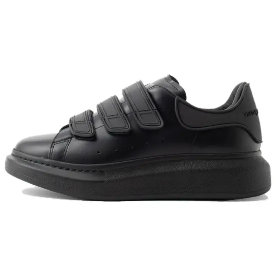Alexander McQueen Skateboard Shoes Men Low-Top Black