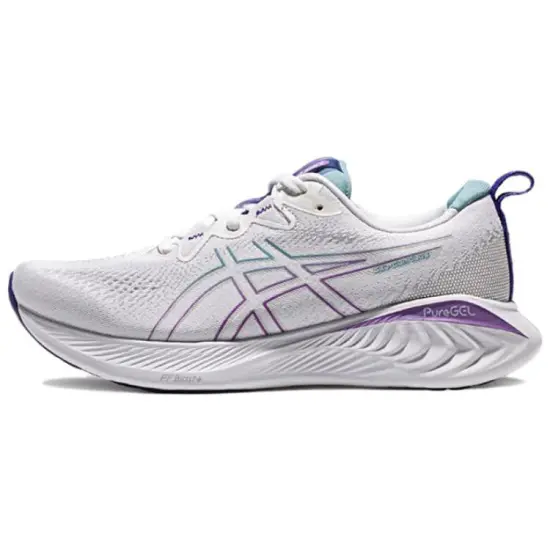 Asics Women's Gel Cumulus 25 'White Gris Blue'