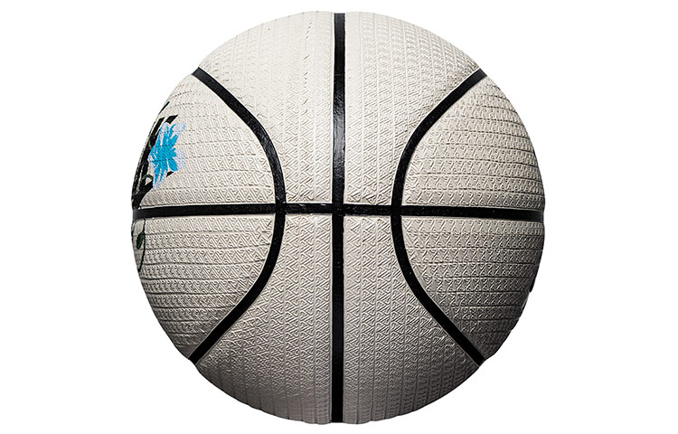 Nike Rubber Basketball Beige Size 7 Training Unisex China Mainland Version