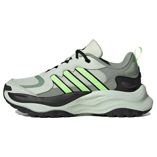 Adidas Maxxwavy Running Shoes Unisex Low-top Black/Green