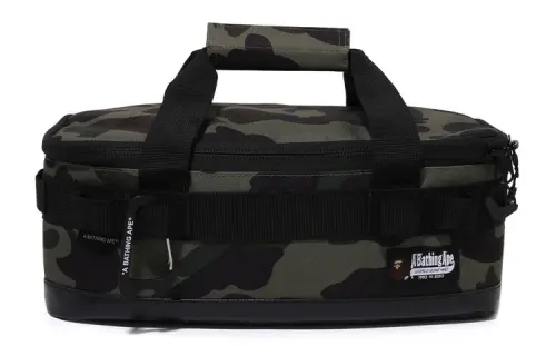 Bape Camo Multi Gear Container S Bag Green
