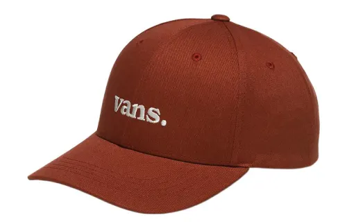 Vans Cotton Baseball Caps Unisex Orange