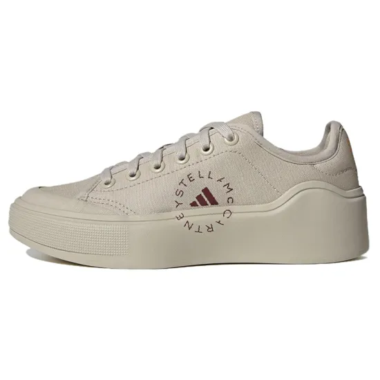 Adidas By Stella McCartney Court Shoes 'Gobi Shadow Brown'