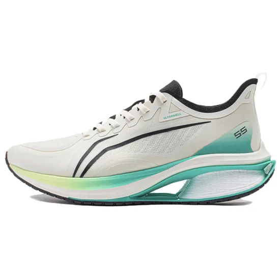 LINING WuShi 5S 3.0 Running Shoes Men Low-Top Beige White