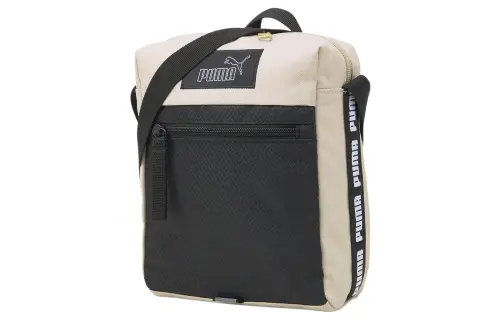 PUMA Polyester Portable Crossbody Bag, Shoulder Bag Unisex Oat