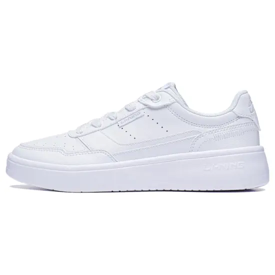 LINING Relaxing Skateboard Shoes Men Low-Top White