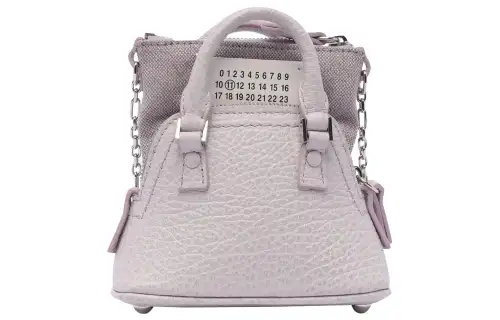Maison Margiela Numbers Patch Zipped Mini Shoulder Bag