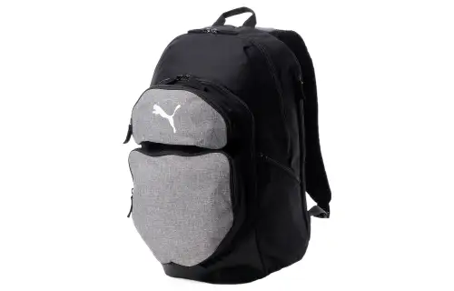 PUMA Polyester Backpack Regular Unisex Black/Gray