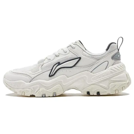LINING Brown Sugar Casual Shoes Men Low-Top White
