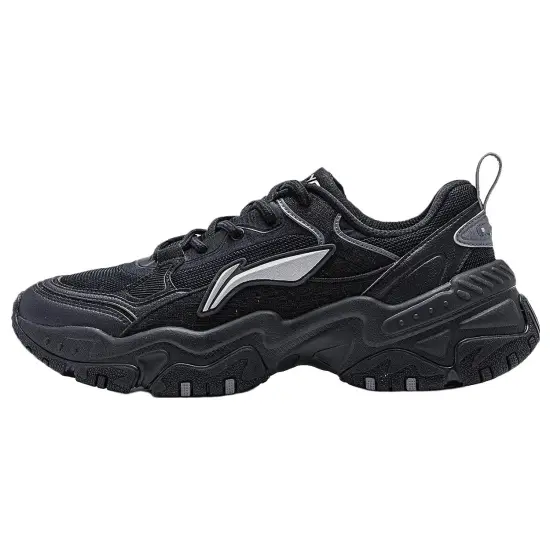 LINING Sports Life Collection Casual Shoes Men Low-Top Black