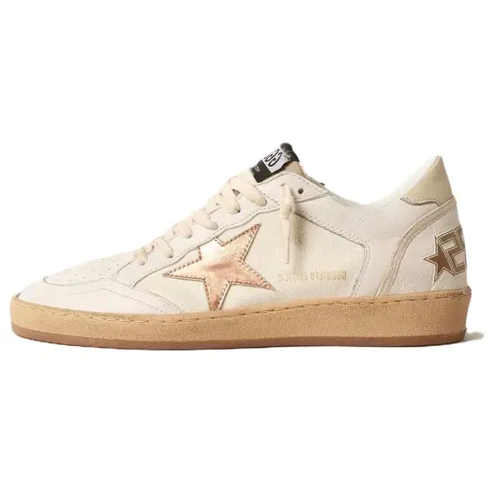 Golden Goose Ball Star Leather Sneakers