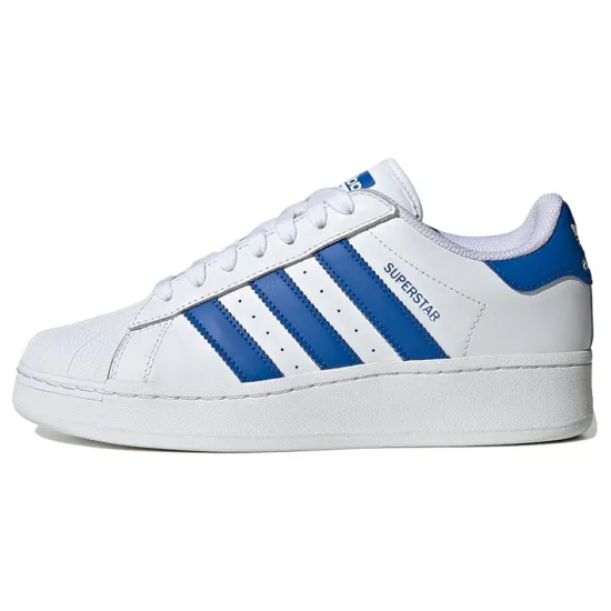 adidas originals Superstar White Blue