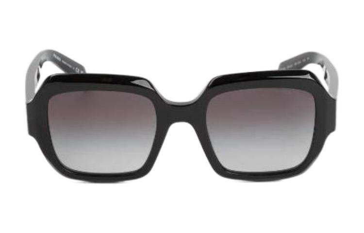 PRADA Acetate Square Sunglasses Women's Black