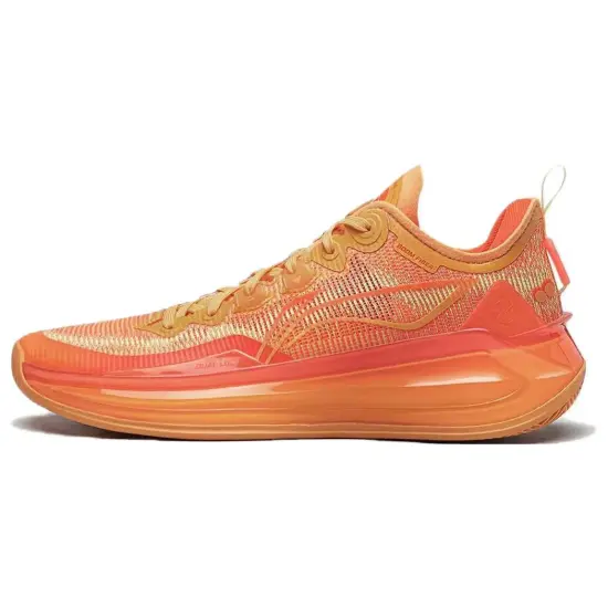LINING Liren 3 V2 Basketball Shoes Men Low-Top Orange