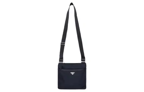 PRADA Nylon Shoulder Bag, Crossbody Bag Men's Marine Blue