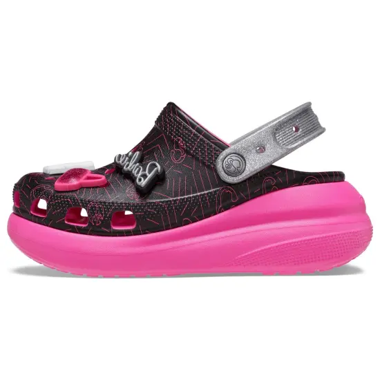 Crocs Crush Clog Barbie Black Pink