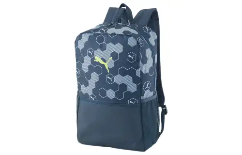 PUMA Polyester Backpack Regular Unisex Blue